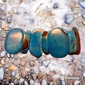 Turquoise colored bracelet